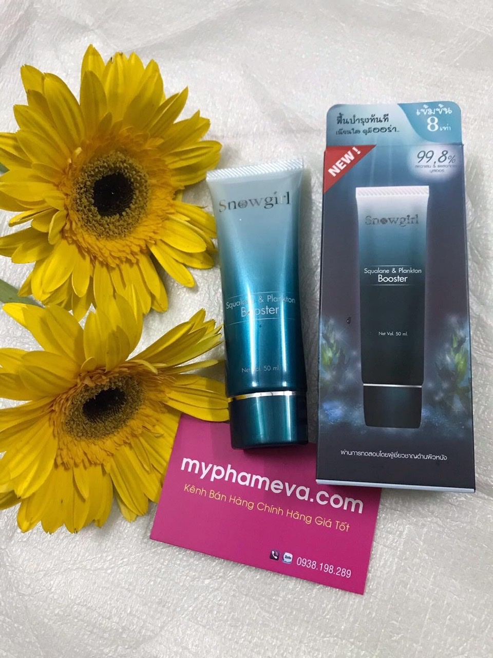 Serum Trắng Da Vi Tảo Biển Snowgirl TháiLan Chăm Sóc Mặt-1